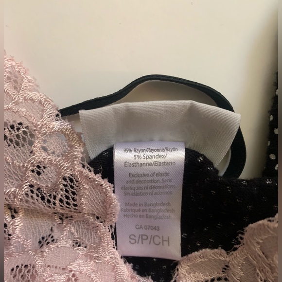 Black and white dotted René Rofé lingerie - Picture 6 of 6